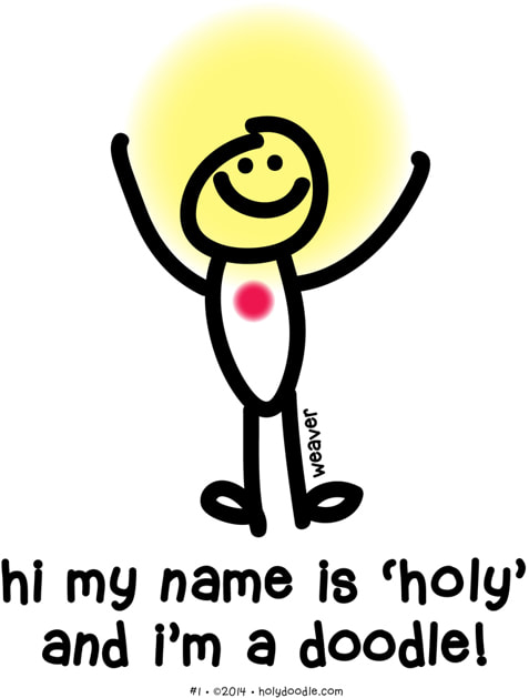 my name is 'holy' and i'm a doodle!